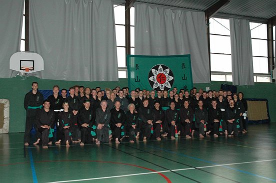 Photo de groupe au stage d't 2007